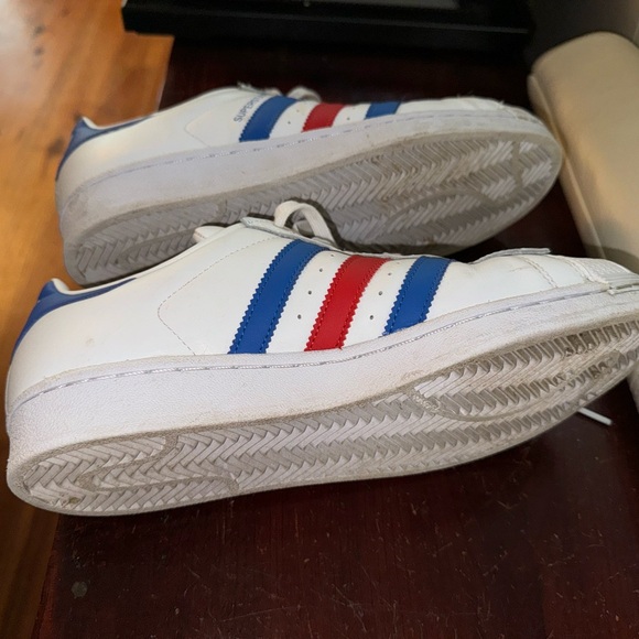 Mens Adidas Superstar Patriotic Size 8.5 Euro 42 - Picture 5 of 5